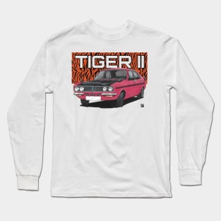 Geo3Doodles Hillman Avenger Tiger II Tiger Doodle Long Sleeve T-Shirt